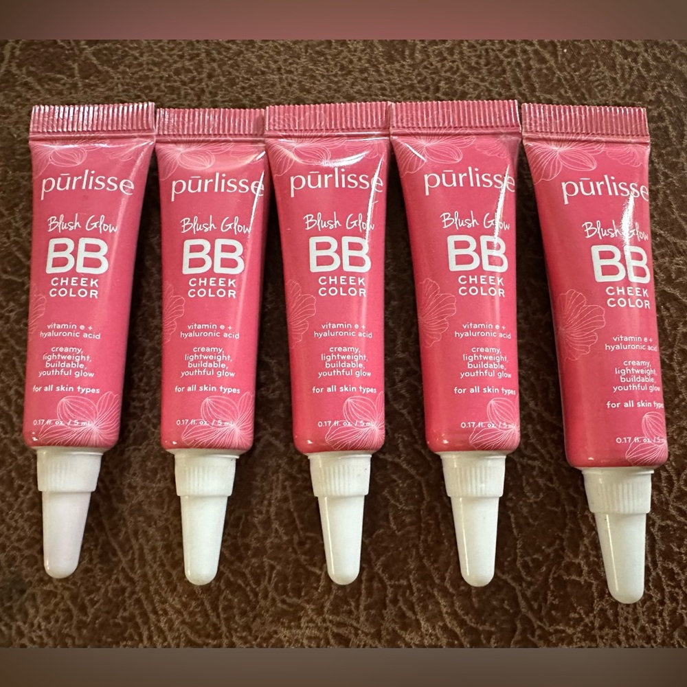 PURLISSE BEAUTY Blush Glow BB Cheek Color in Sweet Rose, total of 5